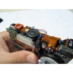 Замена микрофона Kodak EasyShare LS743